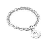 Bracciale Roberto Giannotti Donna Chiama Angeli in Argento GIA192 - GIA192